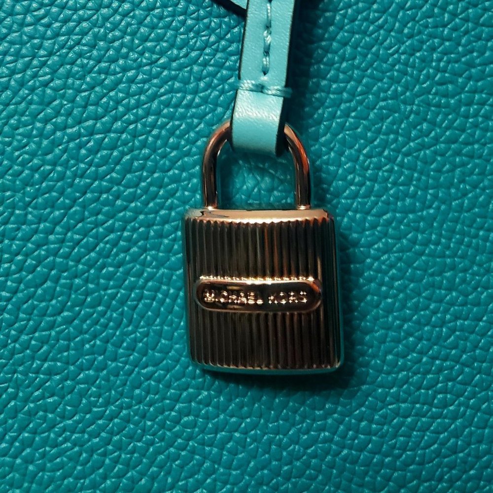 Michael Kors Turquoise Tote Bag - Picture 4 of 8